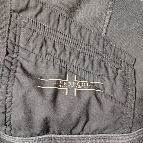 Liverpool Los Angeles Classic Powerflex Jean Jacket – Large - Black Rinse - Picture 6 of 8